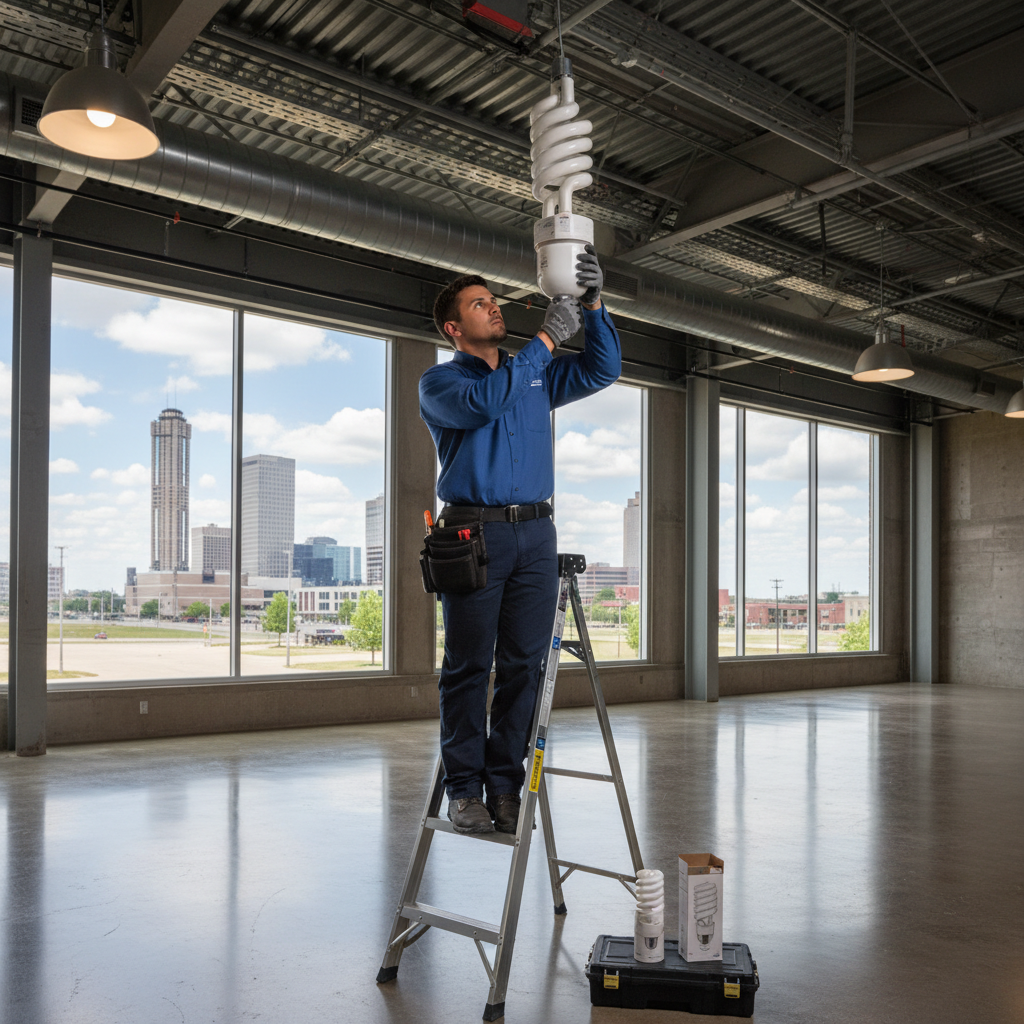 Light Bulb Replacement Service in Oklahoma City, Oklahoma